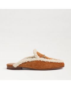 SAM EDELMAN LINNIE COZY כפכפי מוקסין עם פרווה לנשים